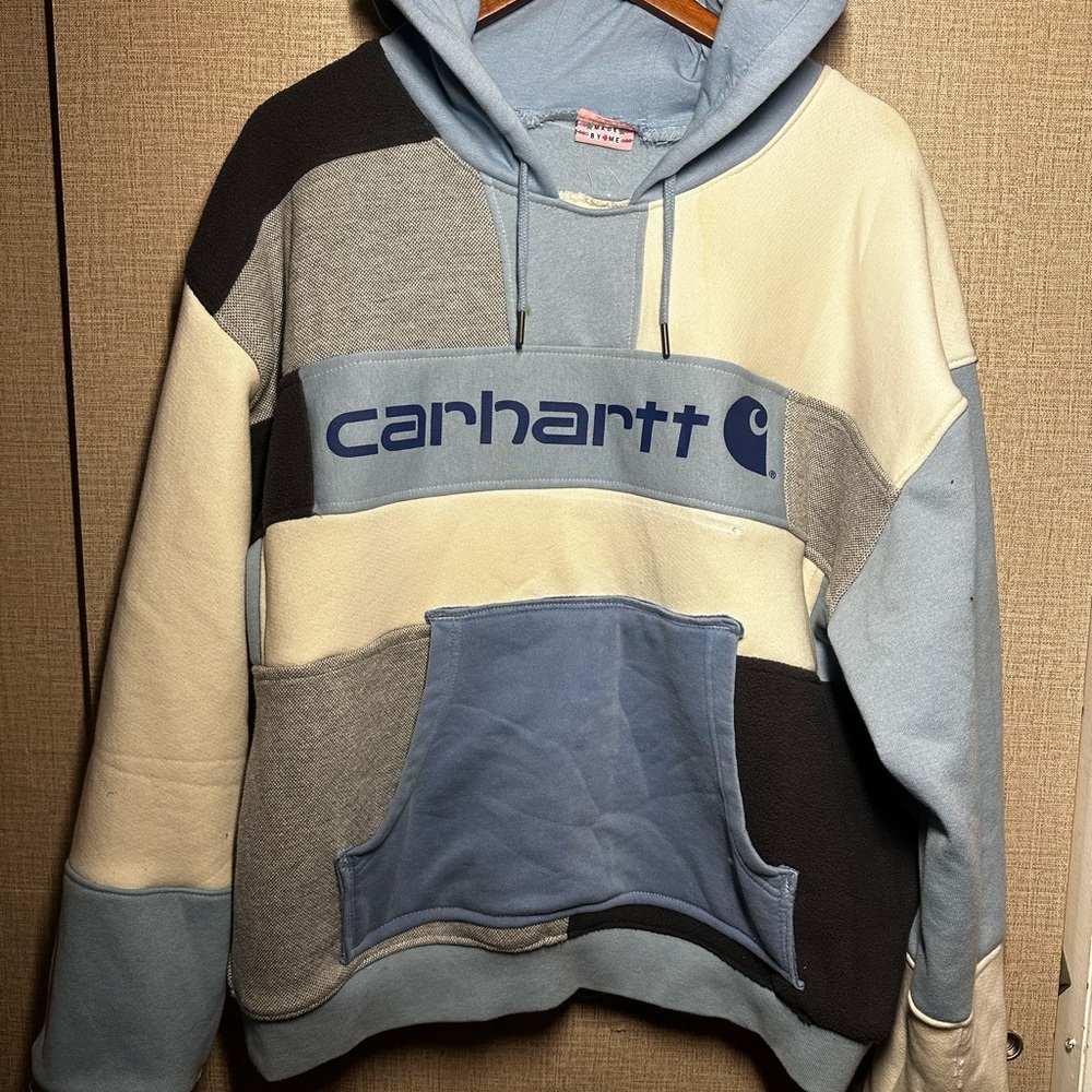 Handmade reworked carhartt hoodie